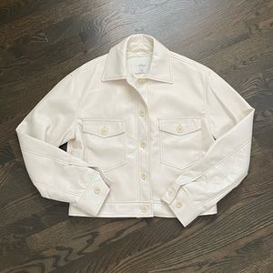 Aritzia Wilfred Vegan Leather Jacket